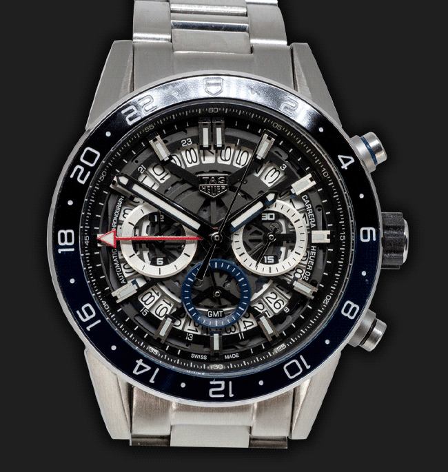 TAG Heuer Carrera Calibre 01 Skeleton Black Steel